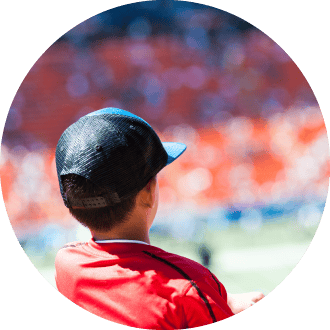 スポーツ観戦のイメージ