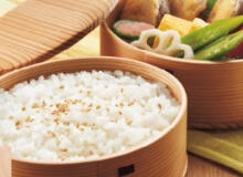 5段階の食感炊きわけ機能 お弁当 イメージ画像